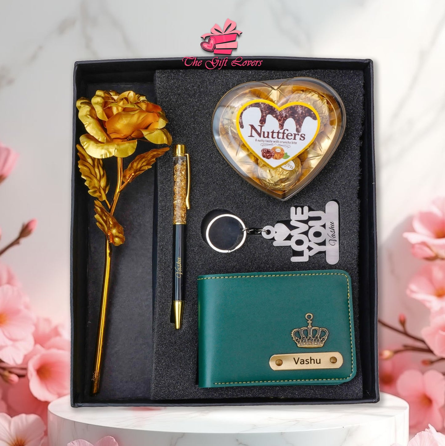 Personalized Romantic Gift Hamper for Him