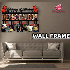 Customized Birthday Wall Frame