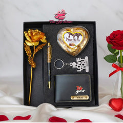 Personalized Valentine Gift Hamper for Him – Premium Love Combo